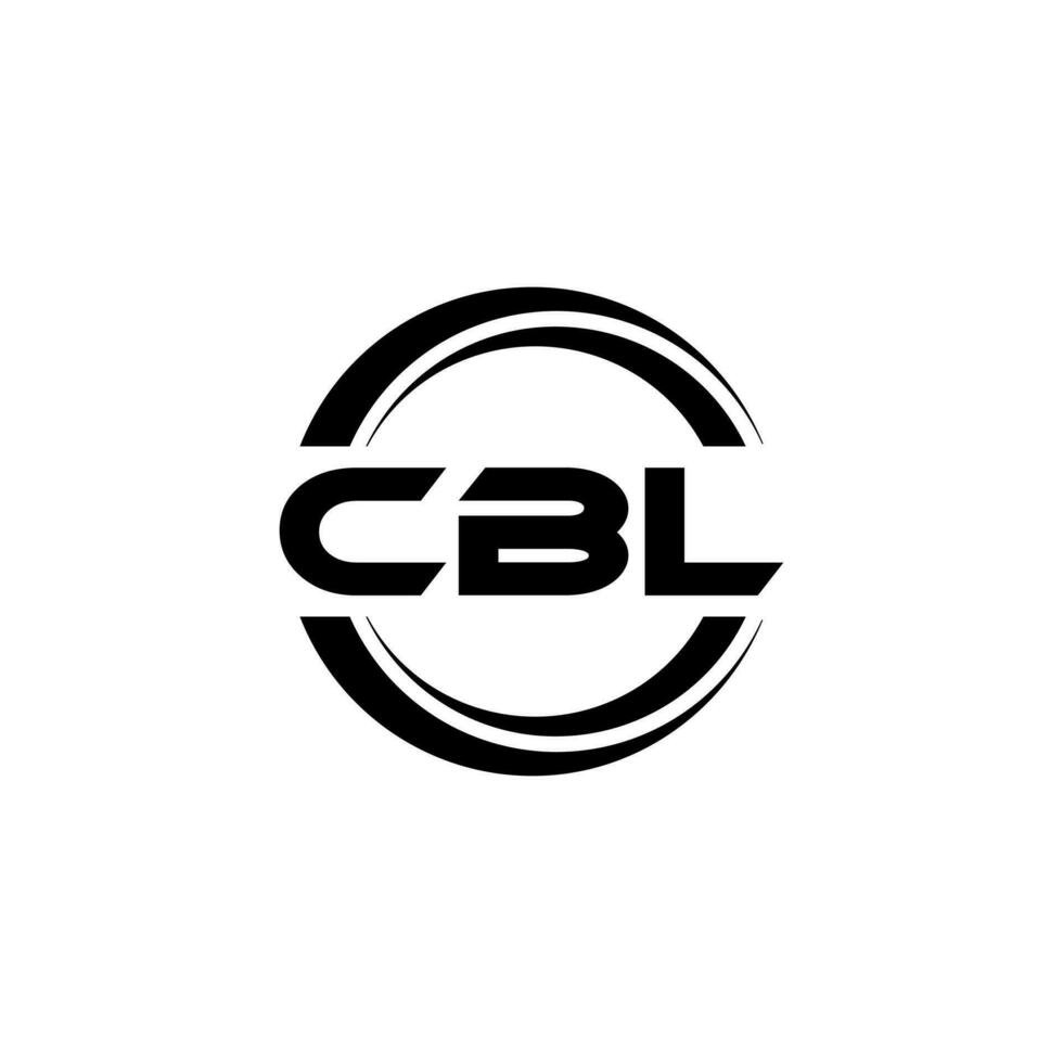 cbl logo ontwerp, inspiratie voor een uniek identiteit. modern elegantie en creatief ontwerp. watermerk uw succes met de opvallend deze logo. vector