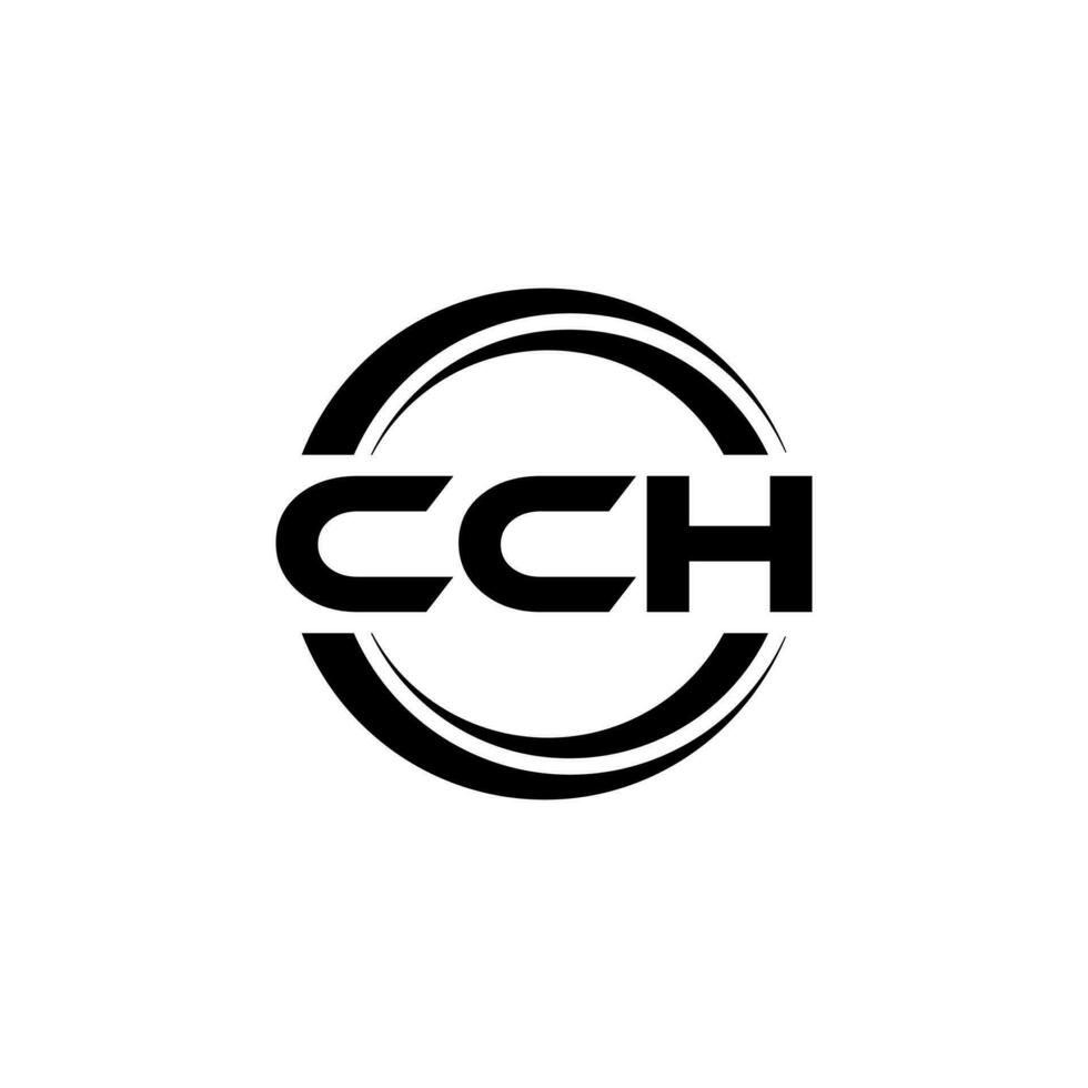 cch logo ontwerp, inspiratie voor een uniek identiteit. modern elegantie en creatief ontwerp. watermerk uw succes met de opvallend deze logo. vector