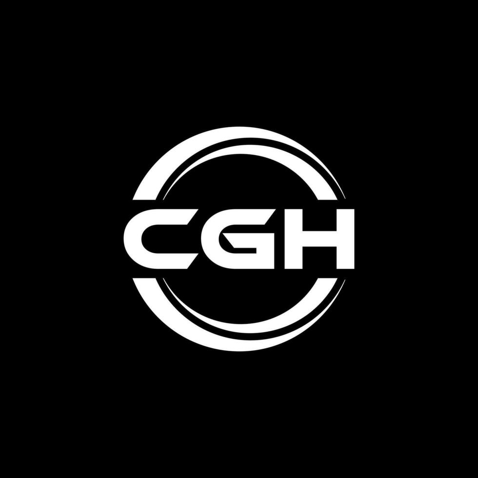 cgh logo ontwerp, inspiratie voor een uniek identiteit. modern elegantie en creatief ontwerp. watermerk uw succes met de opvallend deze logo. vector