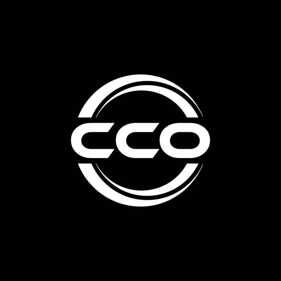 cco logo ontwerp, inspiratie voor een uniek identiteit. modern elegantie en creatief ontwerp. watermerk uw succes met de opvallend deze logo. vector