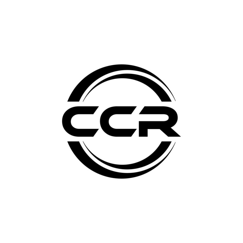 ccr logo ontwerp, inspiratie voor een uniek identiteit. modern elegantie en creatief ontwerp. watermerk uw succes met de opvallend deze logo. vector