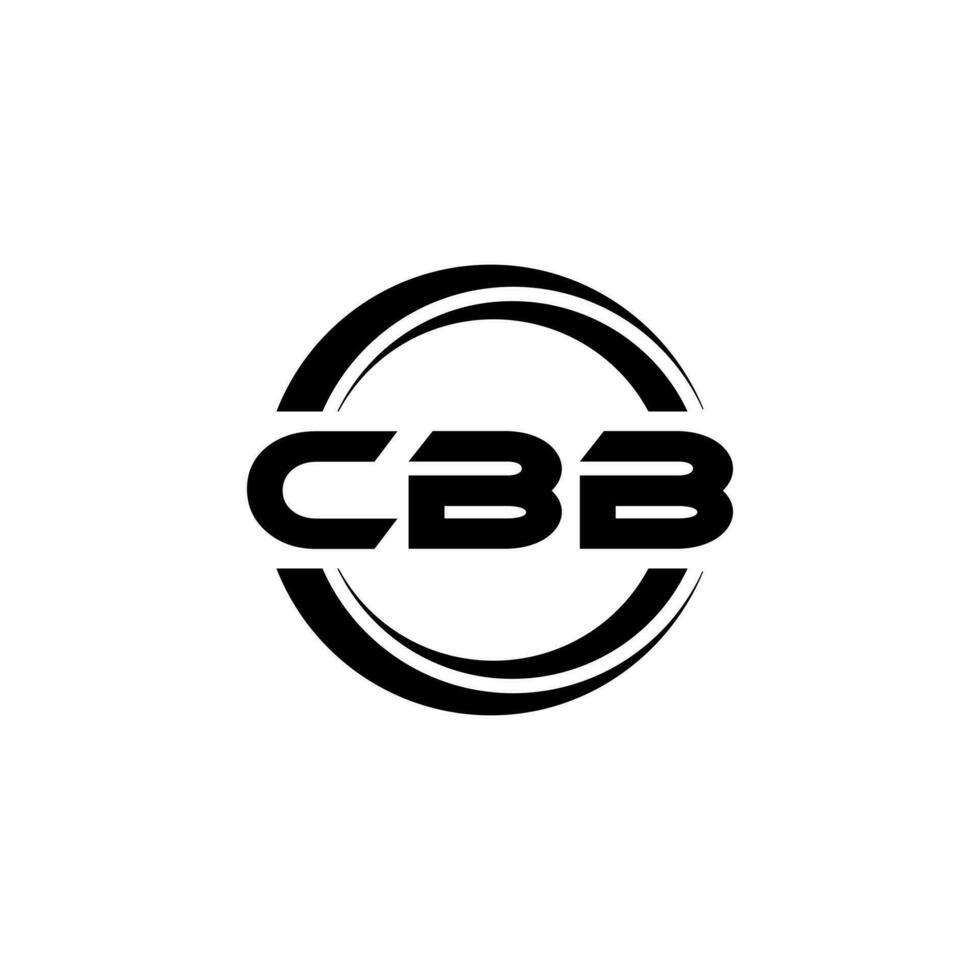 cbb logo ontwerp, inspiratie voor een uniek identiteit. modern elegantie en creatief ontwerp. watermerk uw succes met de opvallend deze logo. vector