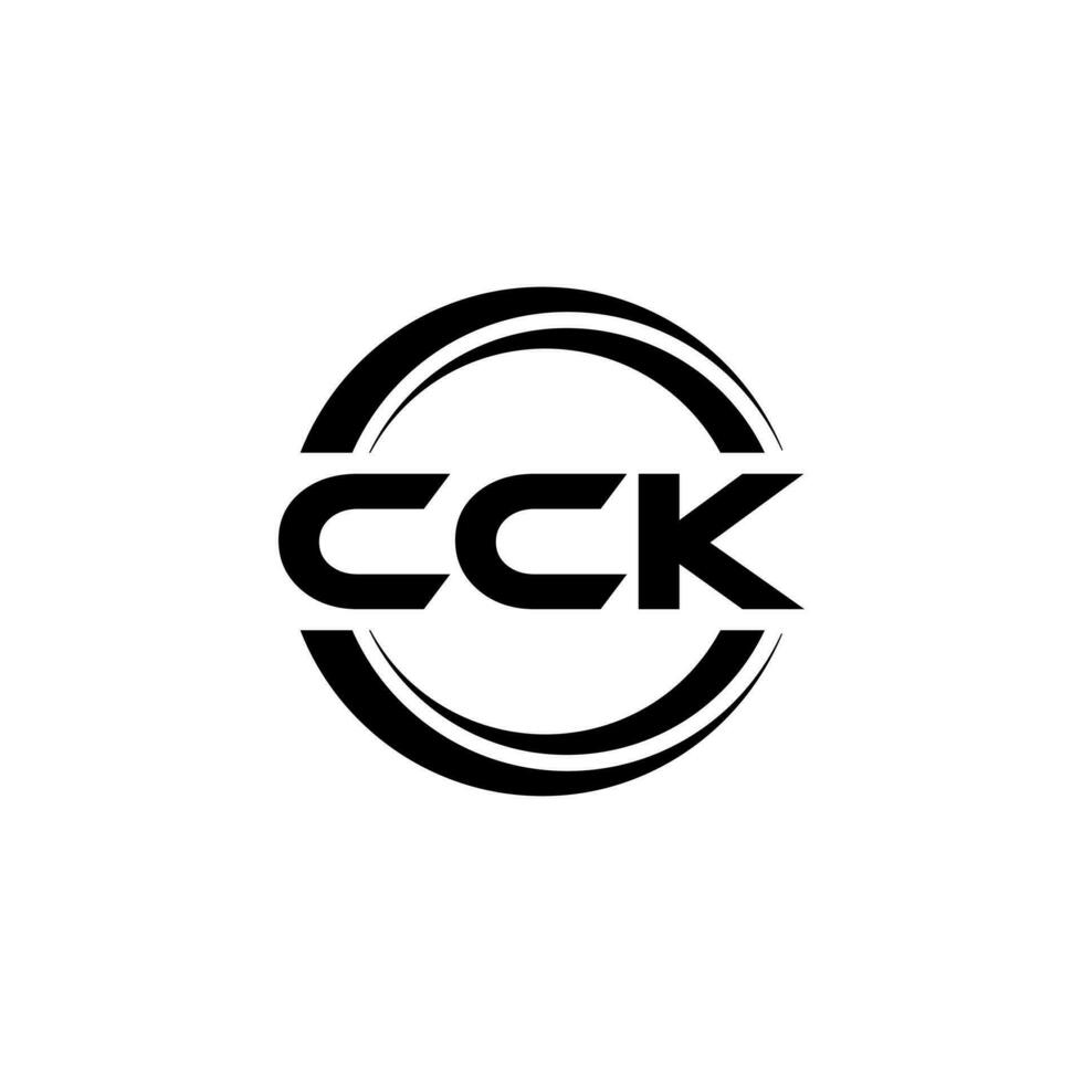 cck logo ontwerp, inspiratie voor een uniek identiteit. modern elegantie en creatief ontwerp. watermerk uw succes met de opvallend deze logo. vector