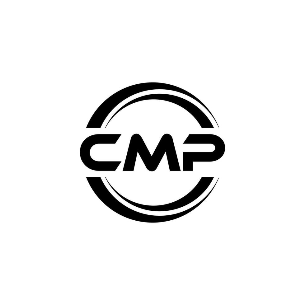 cmp logo ontwerp, inspiratie voor een uniek identiteit. modern elegantie en creatief ontwerp. watermerk uw succes met de opvallend deze logo. vector