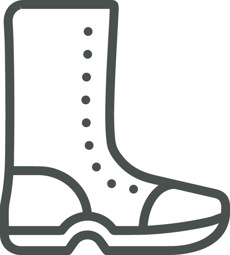 laarzen symbool icoon vector afbeelding. illustratie van de bagageruimte schoenen schoen ontwerp afbeelding. eps 10