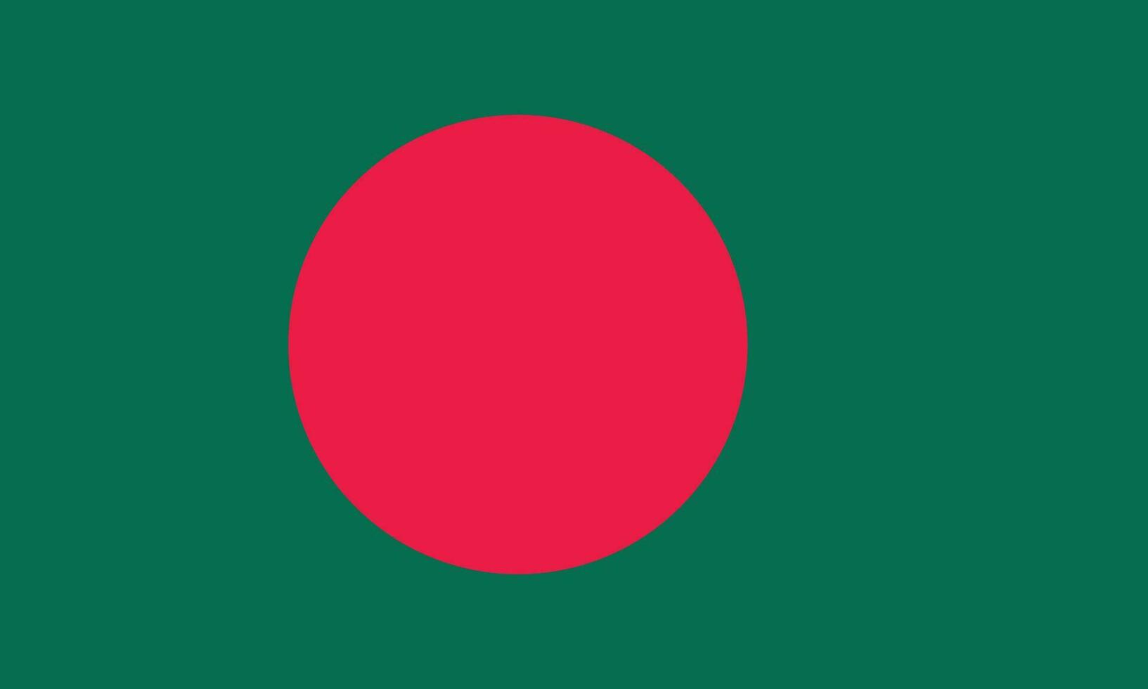 vlag van bangladesh. bangladesh nationaal vlag ontwerp voor bangladesh zege dag vrij vector. vector