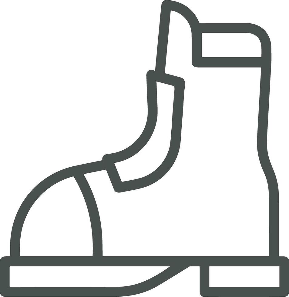 laarzen symbool icoon vector afbeelding. illustratie van de bagageruimte schoenen schoen ontwerp afbeelding. eps 10