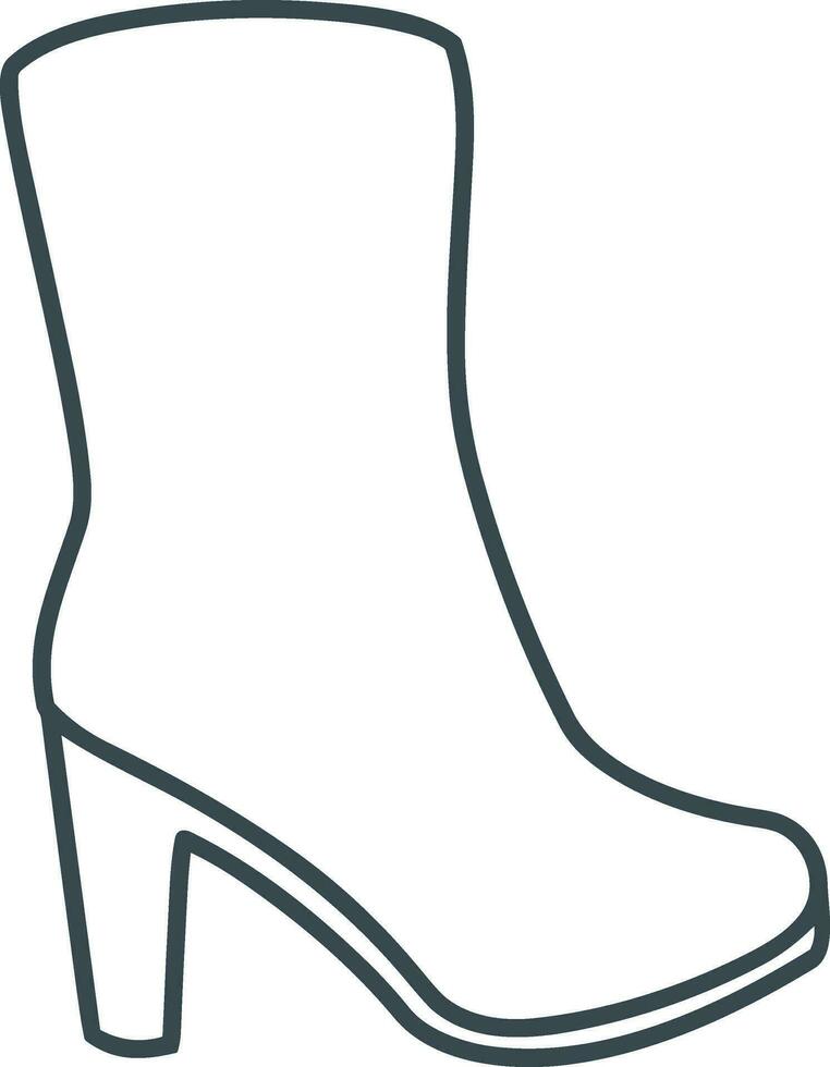 laarzen symbool icoon vector afbeelding. illustratie van de bagageruimte schoenen schoen ontwerp afbeelding. eps 10