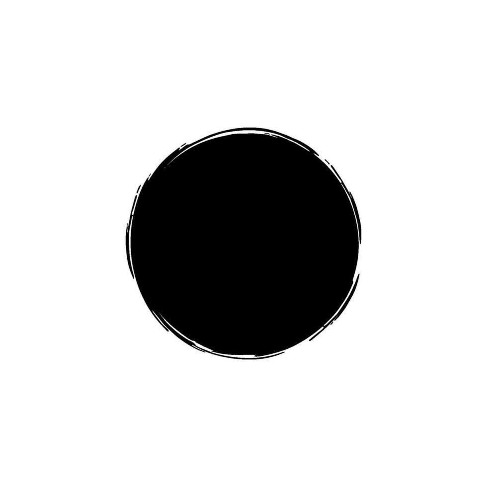 zen cirkel icoon symbool. esthetisch cirkel vorm voor logo, kunst kader, kunst illustratie, website of grafisch ontwerp element. vector illustratie