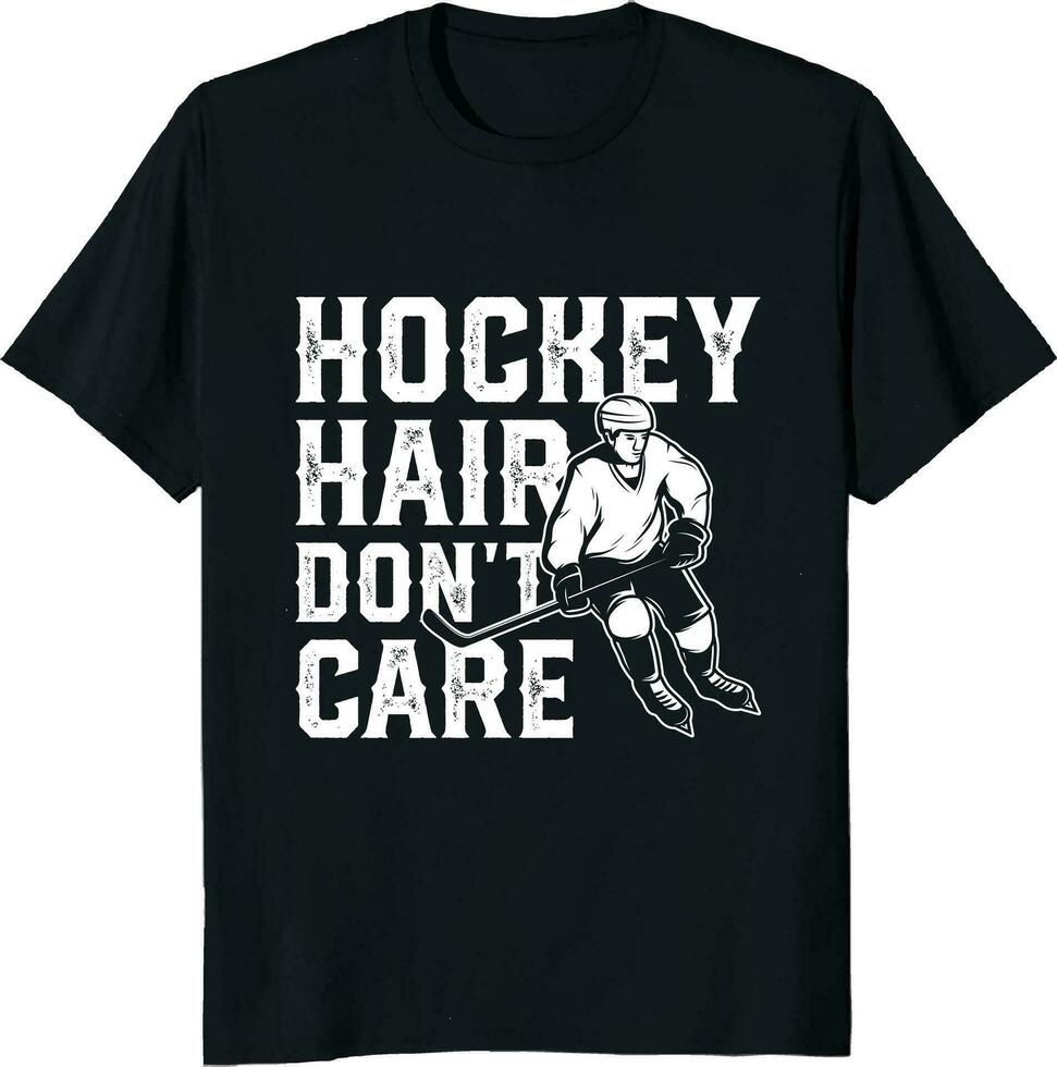 geschenk grappig hockey t-shirt ontwerp vector