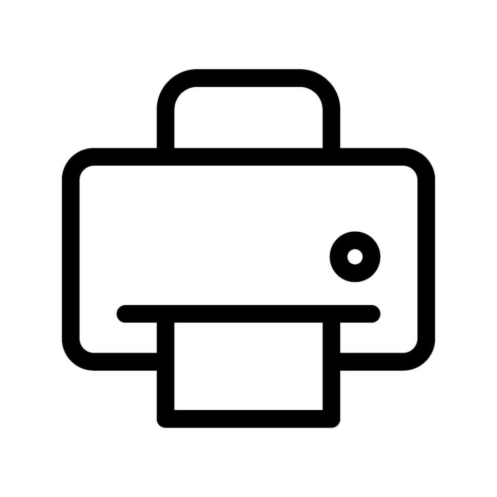 printer icoon vector symbool ontwerp illustratie