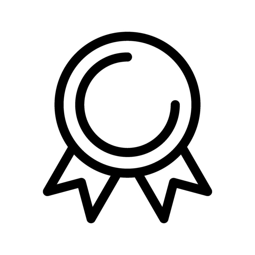 medaille icoon vector symbool ontwerp illustratie