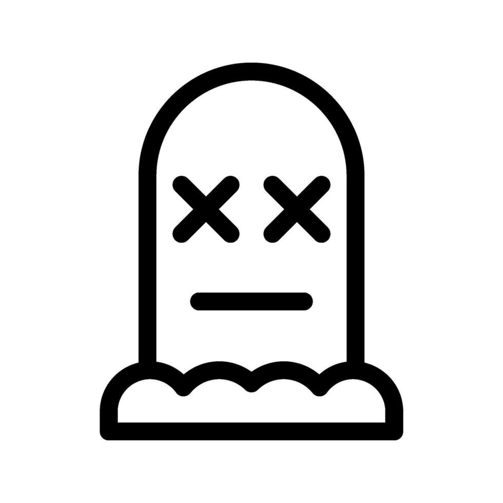 dood icoon vector symbool ontwerp illustratie