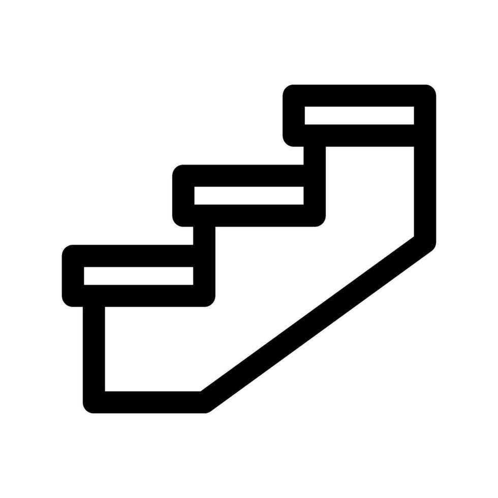 trap icoon vector symbool ontwerp illustratie