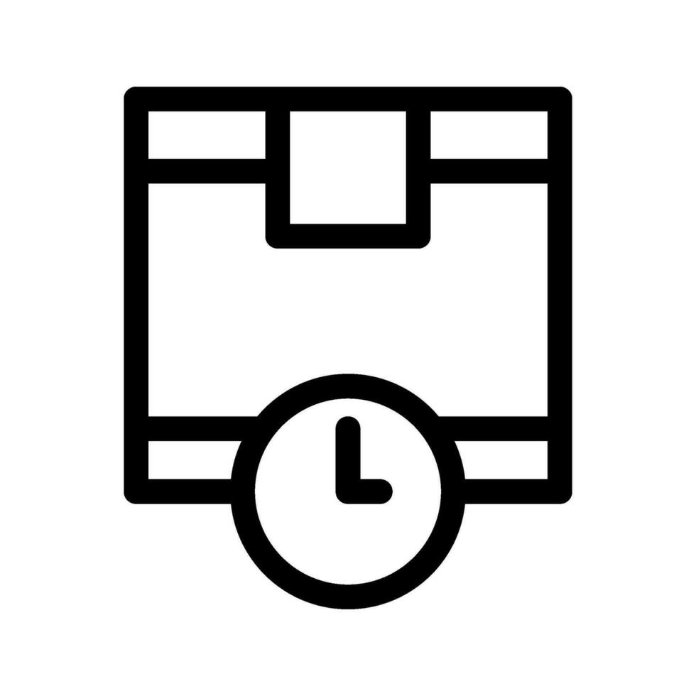levering icoon vector symbool ontwerp illustratie