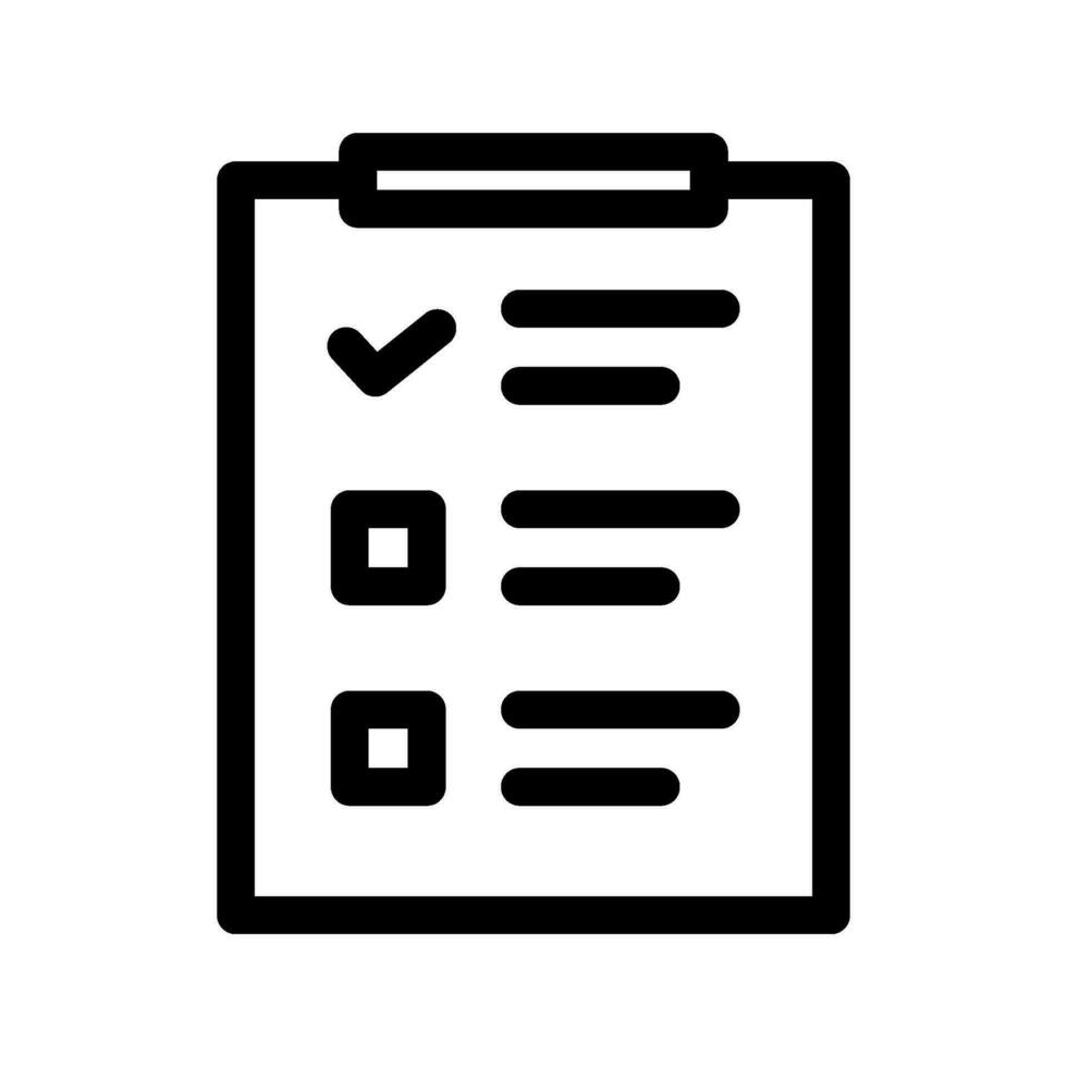 checklist icoon vector symbool ontwerp illustratie