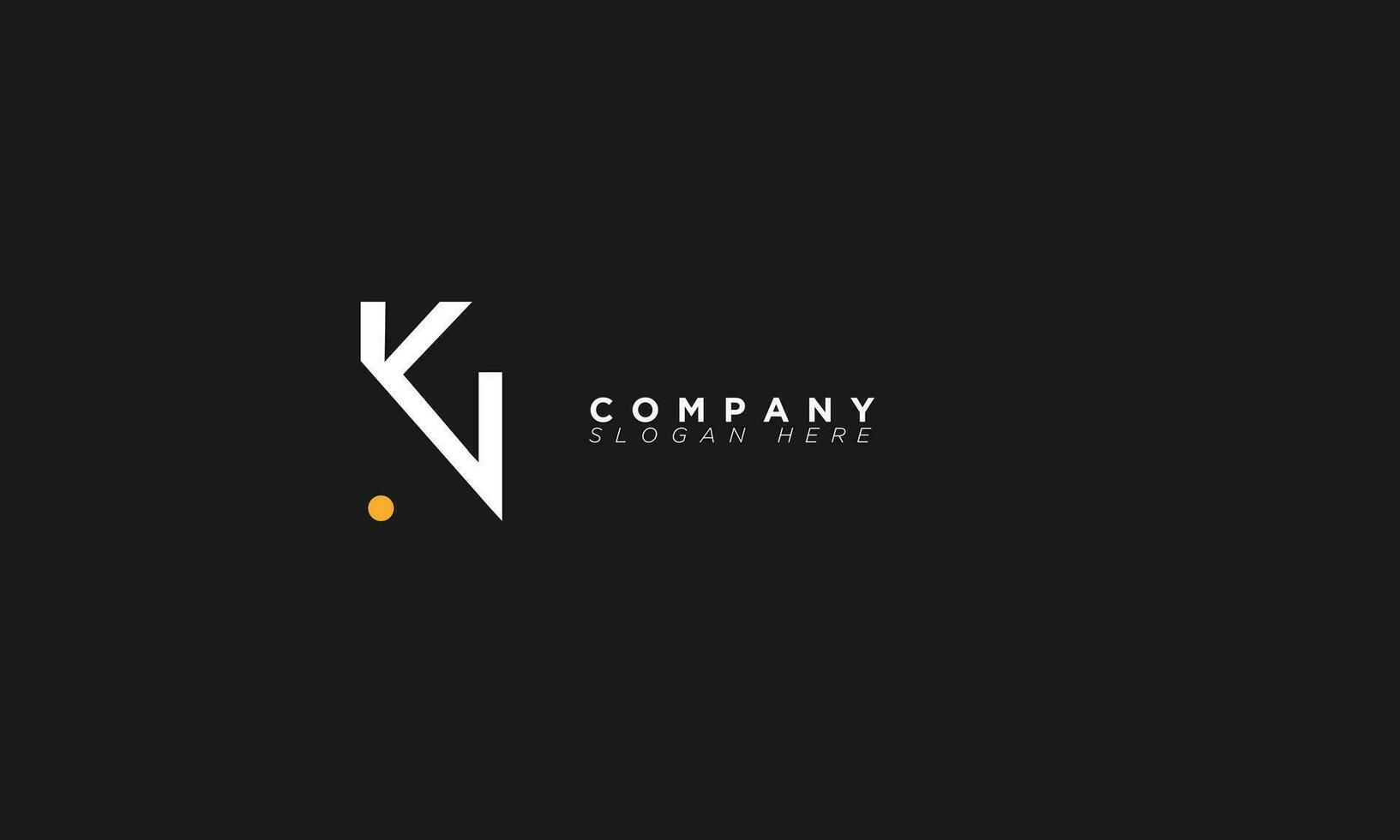 k alfabet letters initialen monogram logo nk, k en n vector