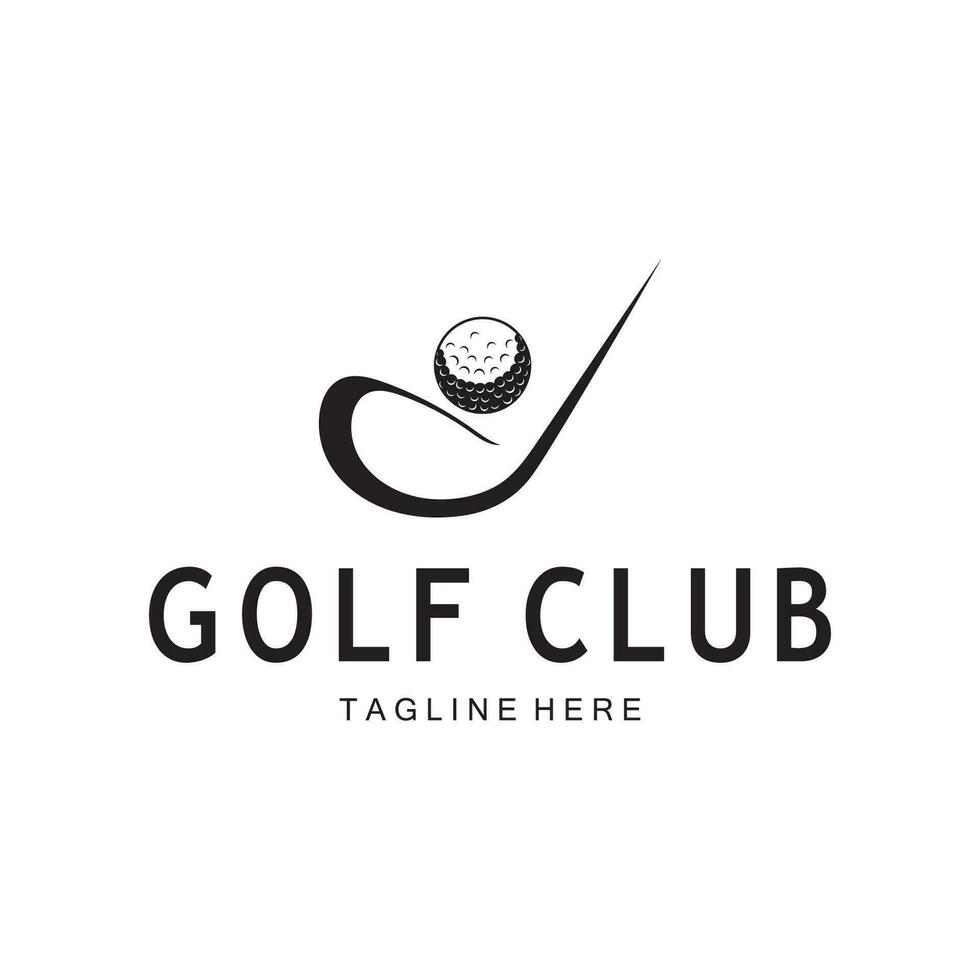 golf bal logo, golf ontwerp stok logo, logo voor professioneel golf team, golf club, toernooi, golf op te slaan bedrijf, golf Cursus, evenement vector