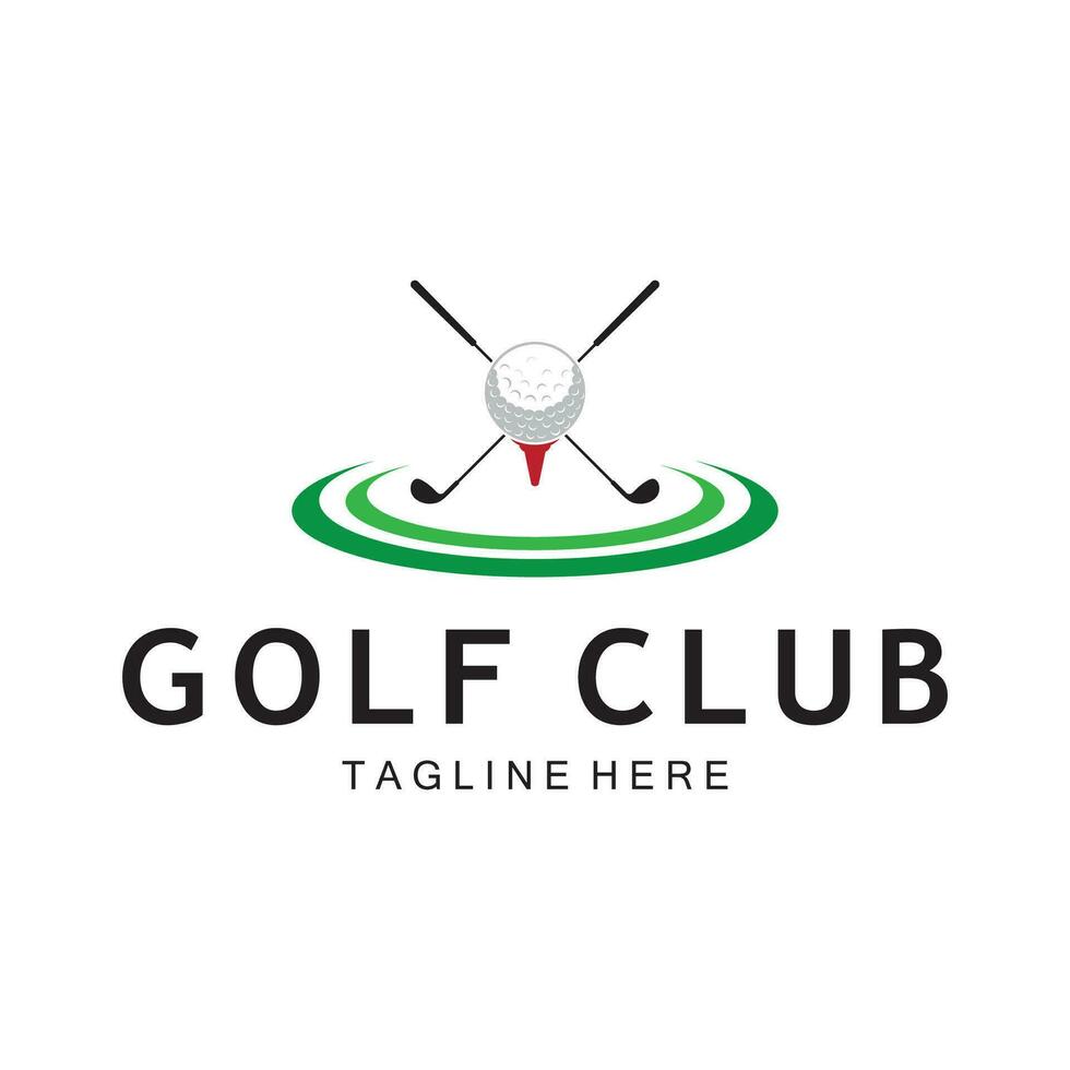 golf bal logo, golf ontwerp stok logo, logo voor professioneel golf team, golf club, toernooi, golf op te slaan bedrijf, golf Cursus, evenement vector