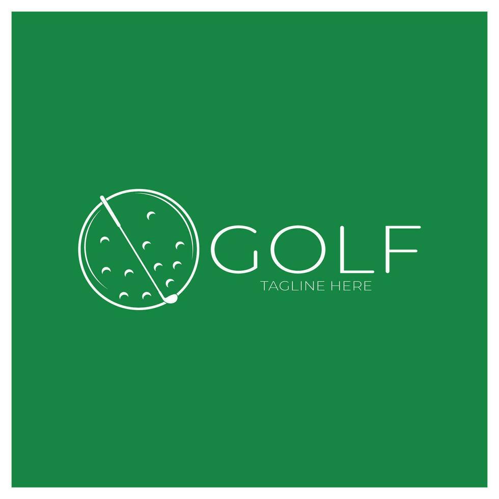 golf bal logo, golf ontwerp stok logo, logo voor professioneel golf team, golf club, toernooi, golf op te slaan bedrijf, golf Cursus, evenement vector