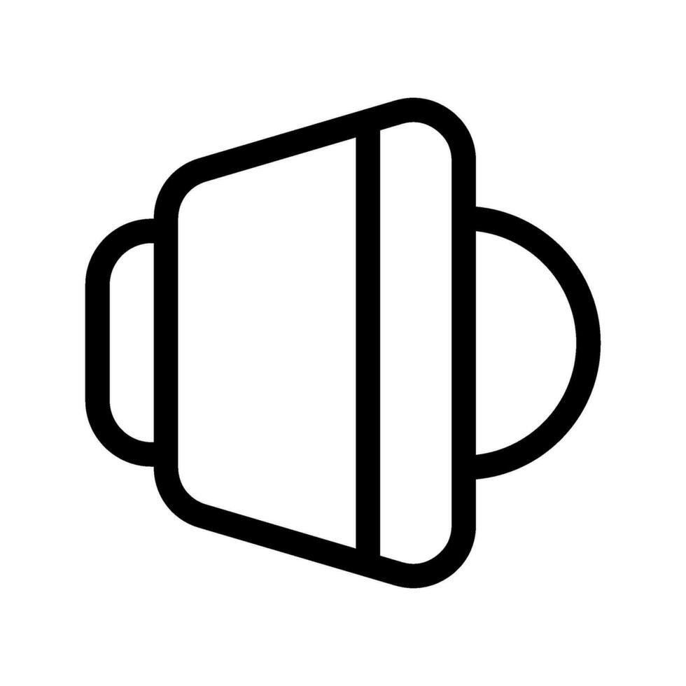 megafoon icoon vector symbool ontwerp illustratie