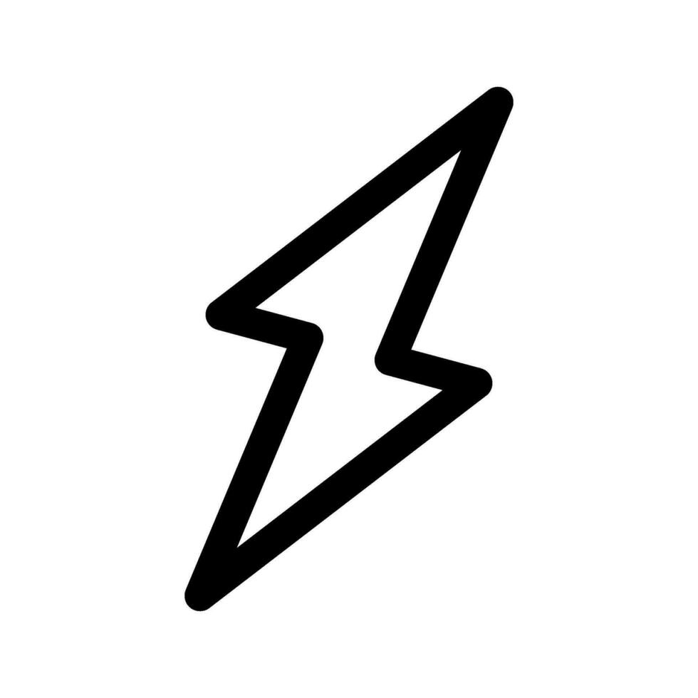 bliksem icoon vector symbool ontwerp illustratie
