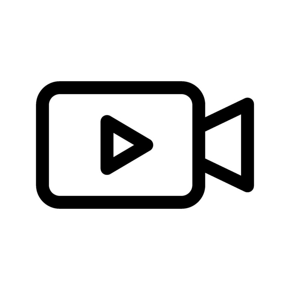 video icoon vector symbool ontwerp illustratie
