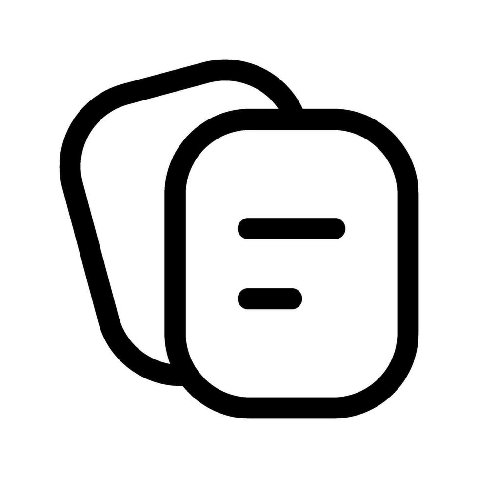 Notitie tekst icoon vector symbool ontwerp illustratie