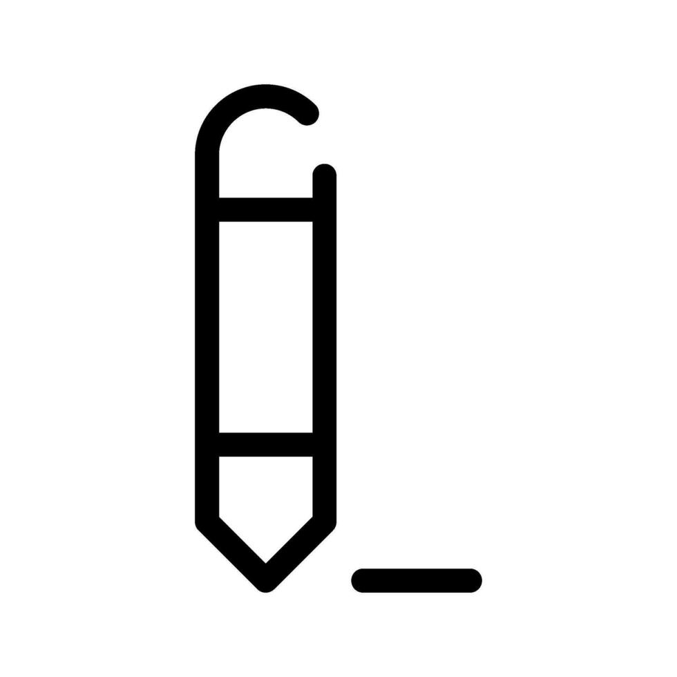potlood icoon vector symbool ontwerp illustratie