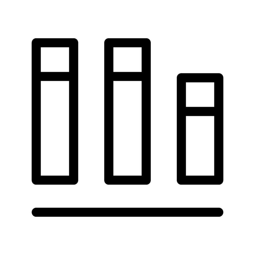 boekenplank icoon vector symbool ontwerp illustratie