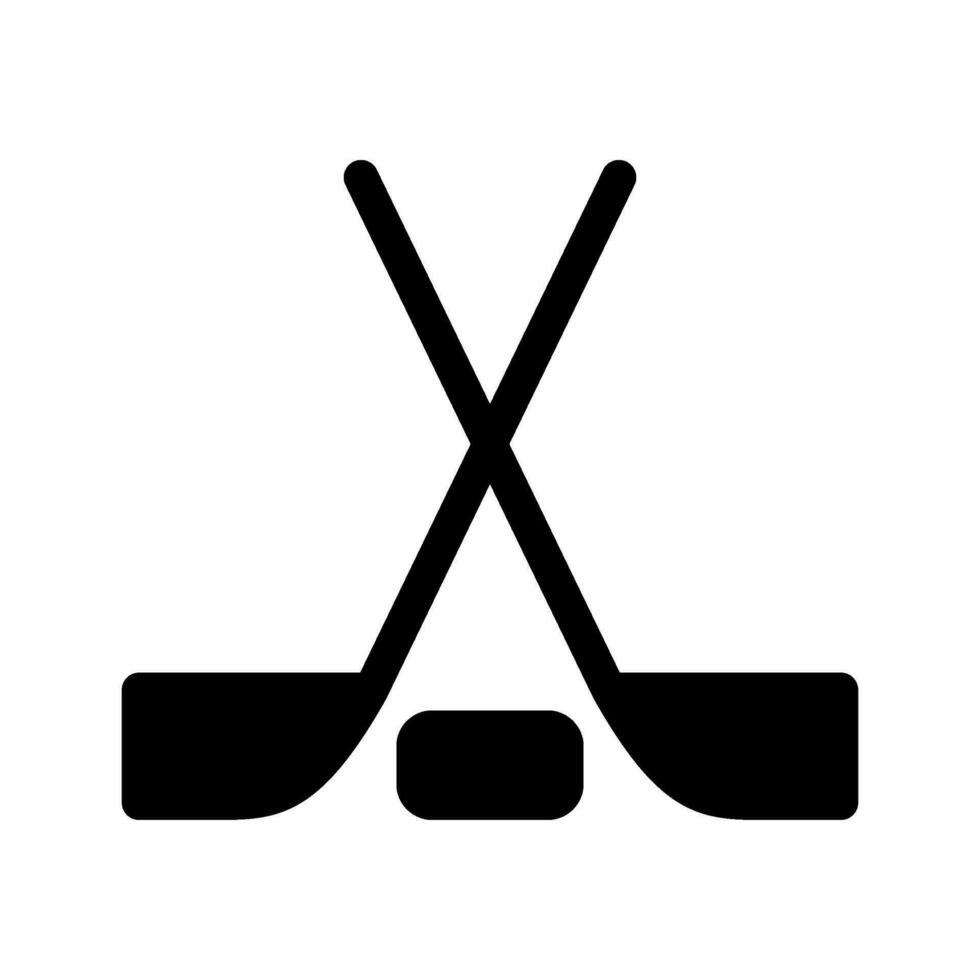 hockey icoon vector symbool ontwerp illustratie
