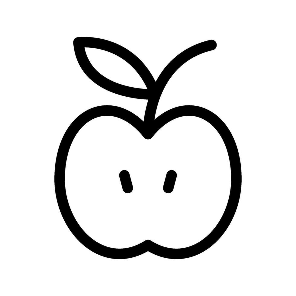 appel icoon vector symbool ontwerp illustratie