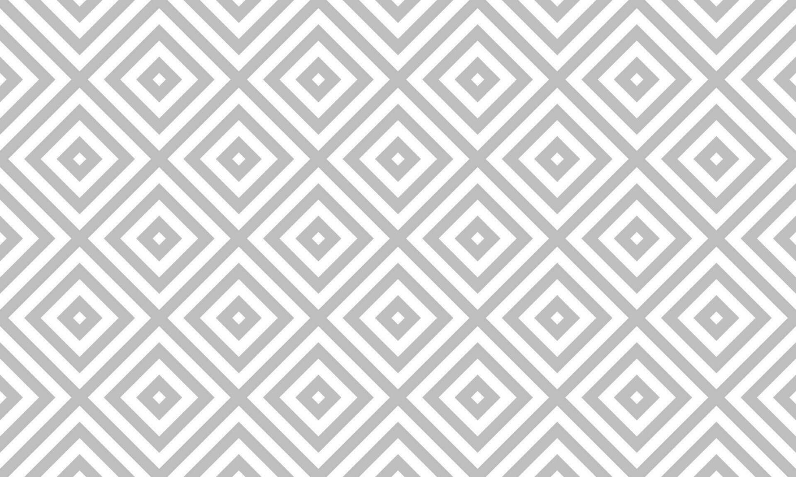 grijs ruit meetkundig naadloos patroon Aan wit achtergrond. vector abstract.