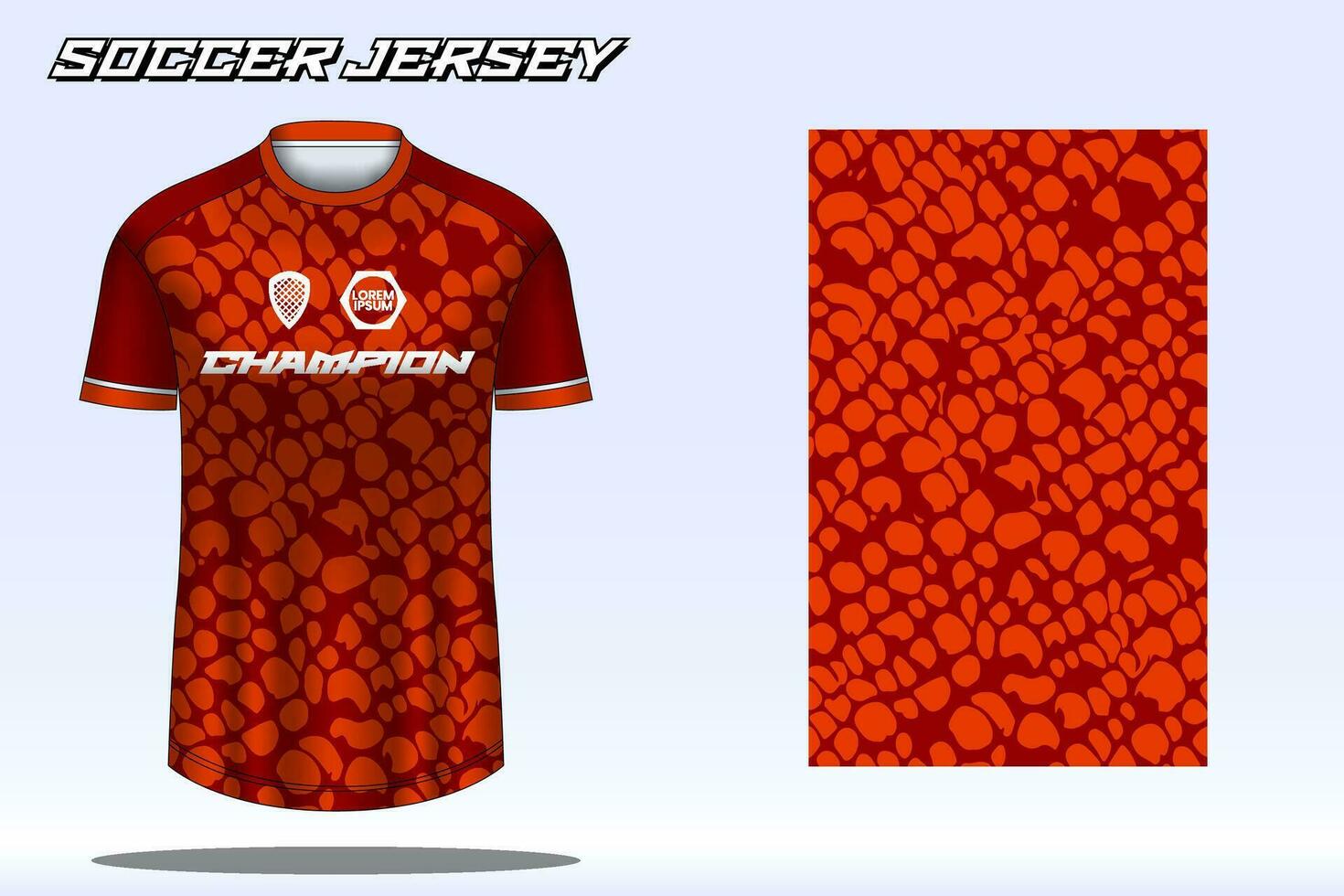 voetbal Jersey sport t-shirt ontwerp mockup voor Amerikaans voetbal club vector