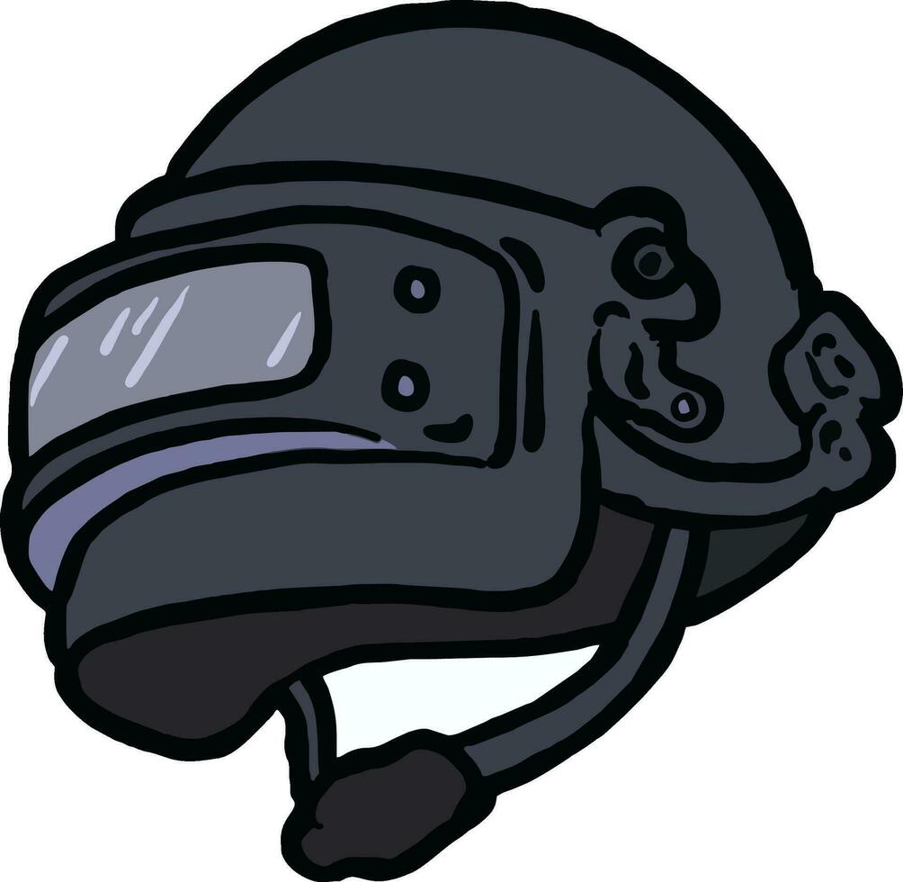 spetsnaz helm niveau 3 illustratie vector