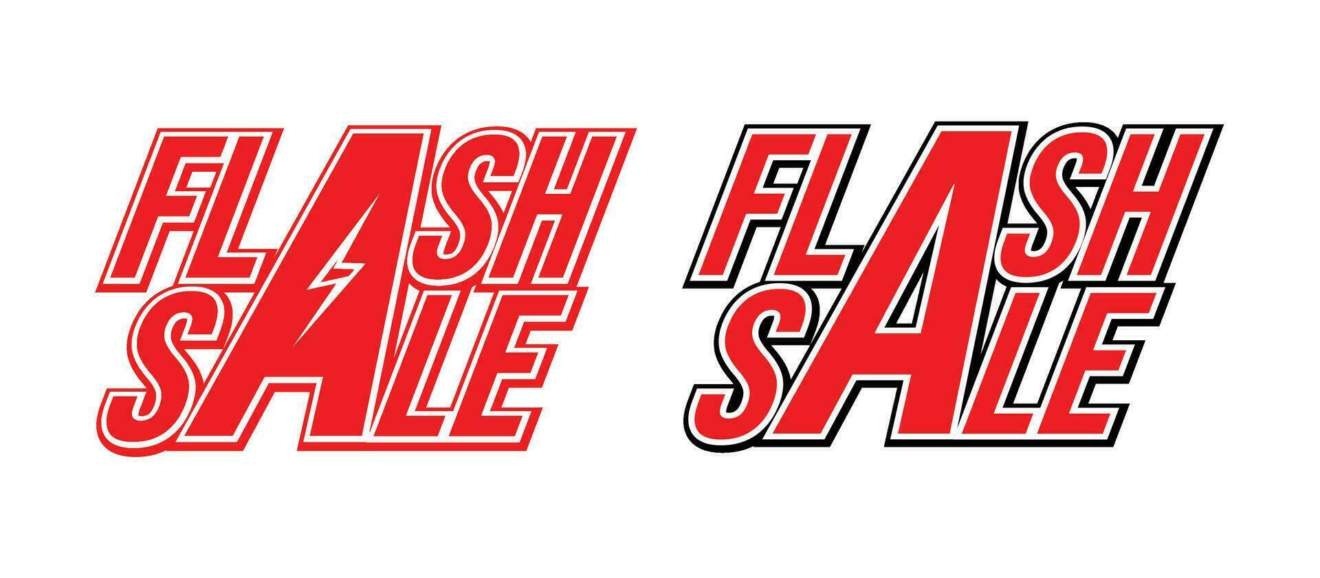 flash uitverkoop logo symbool vector