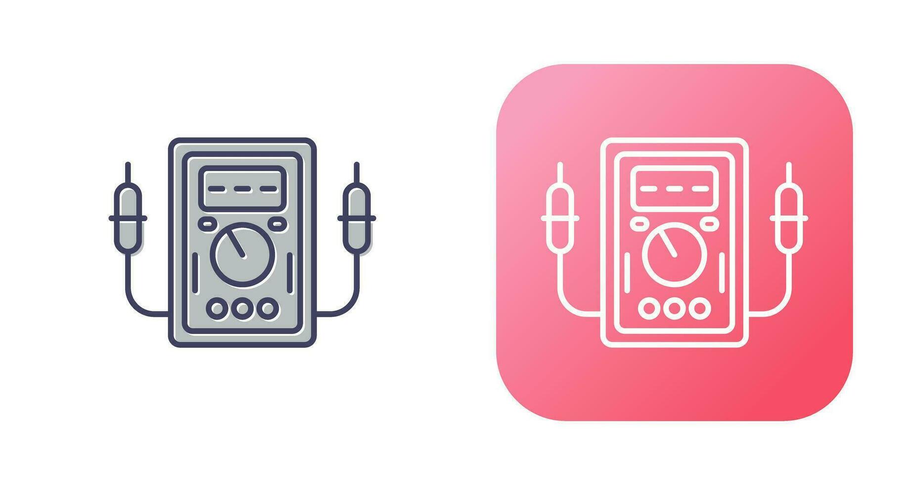 voltmeter vector icoon