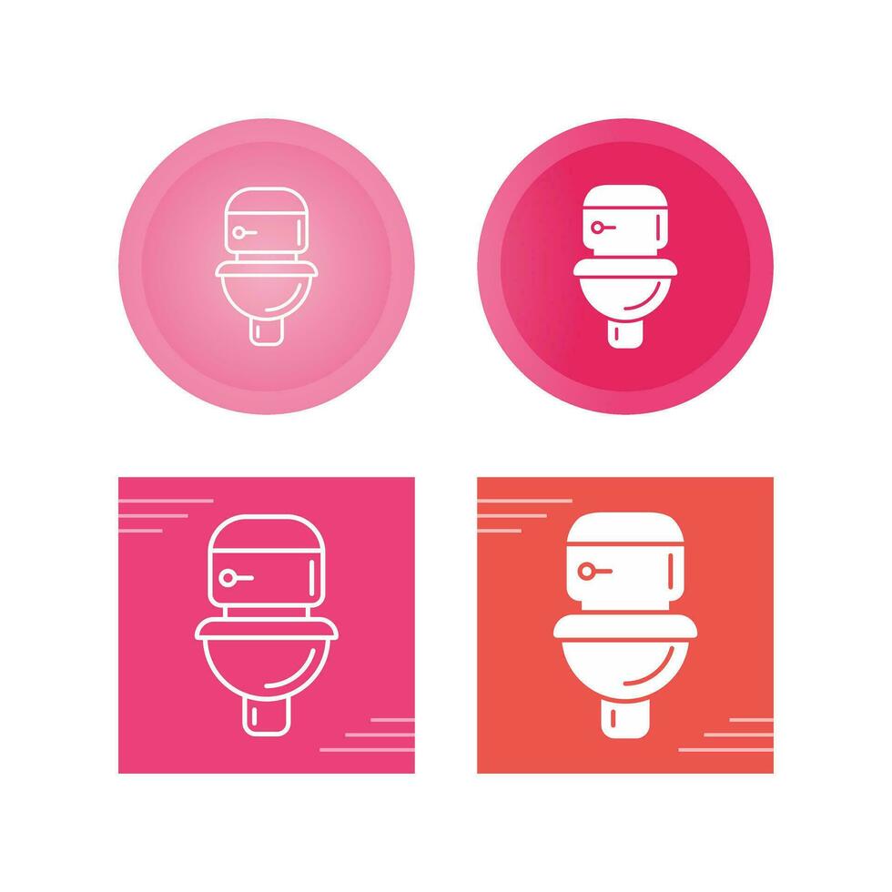 toilet vector pictogram