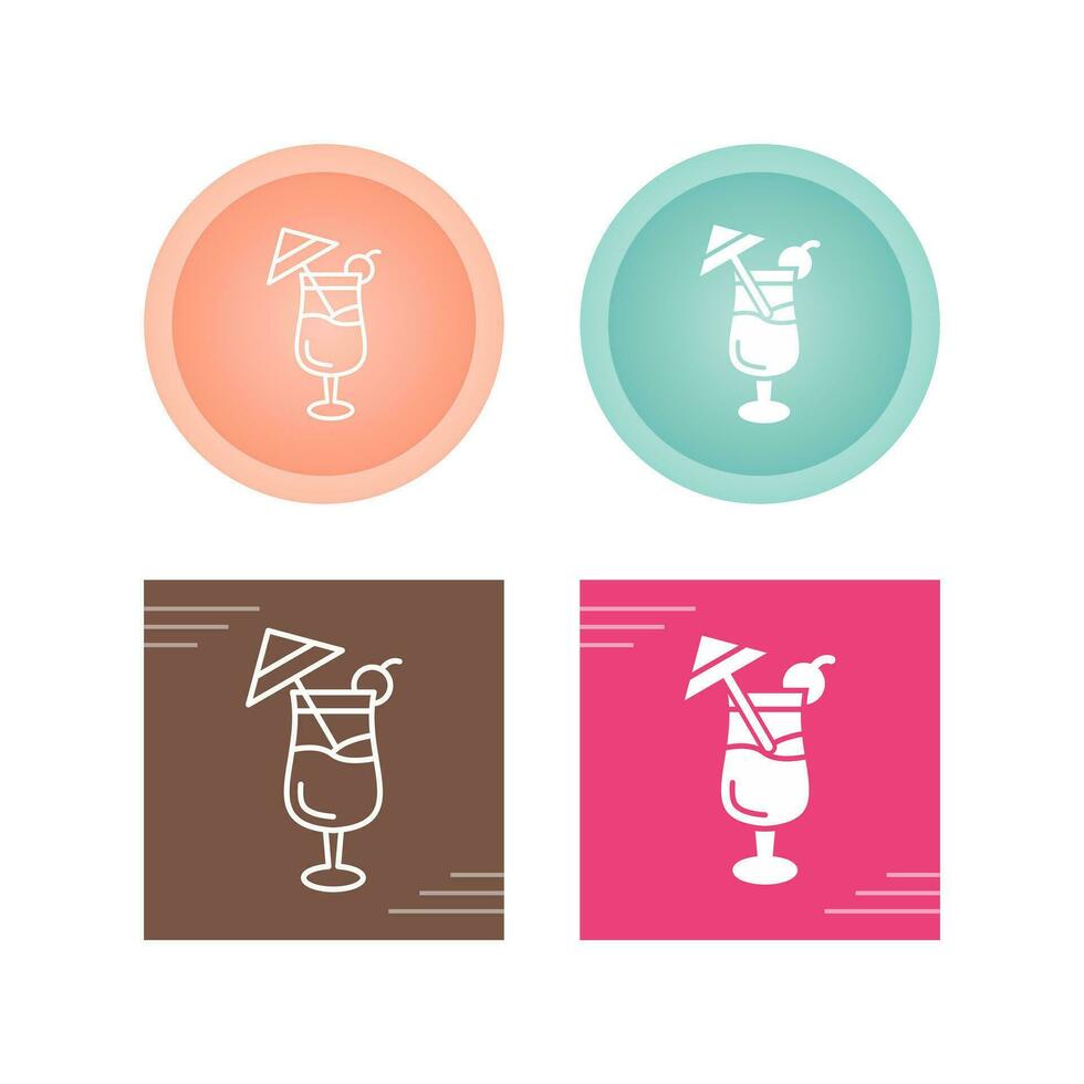 cocktail vector pictogram