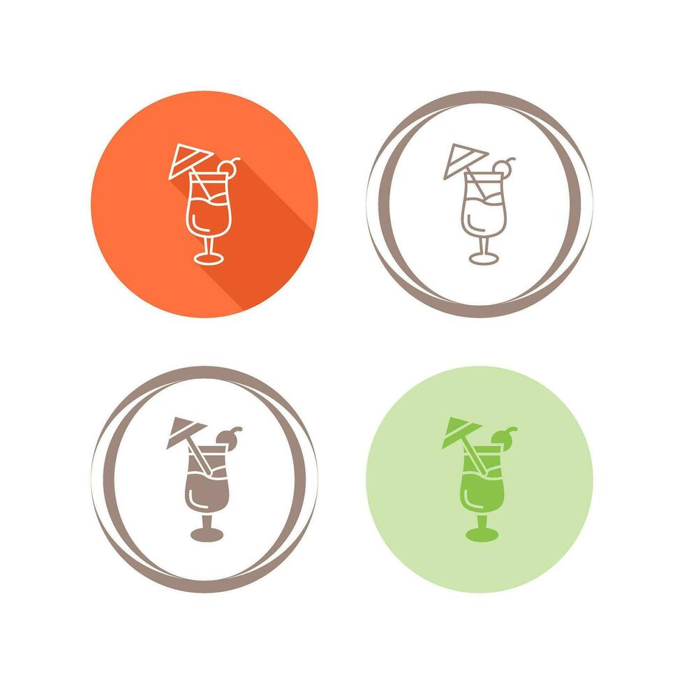 cocktail vector pictogram