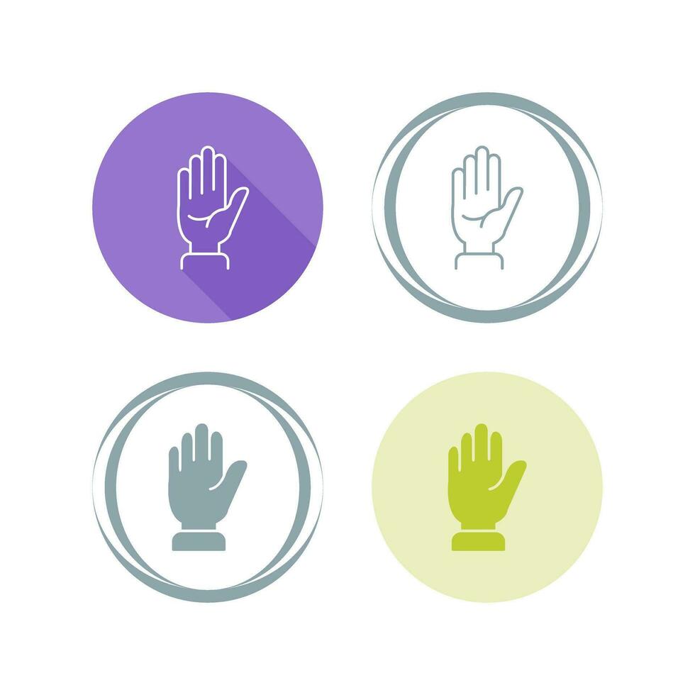 hand vector pictogram