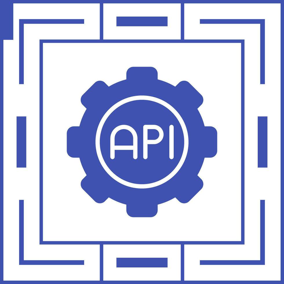 api vector pictogram