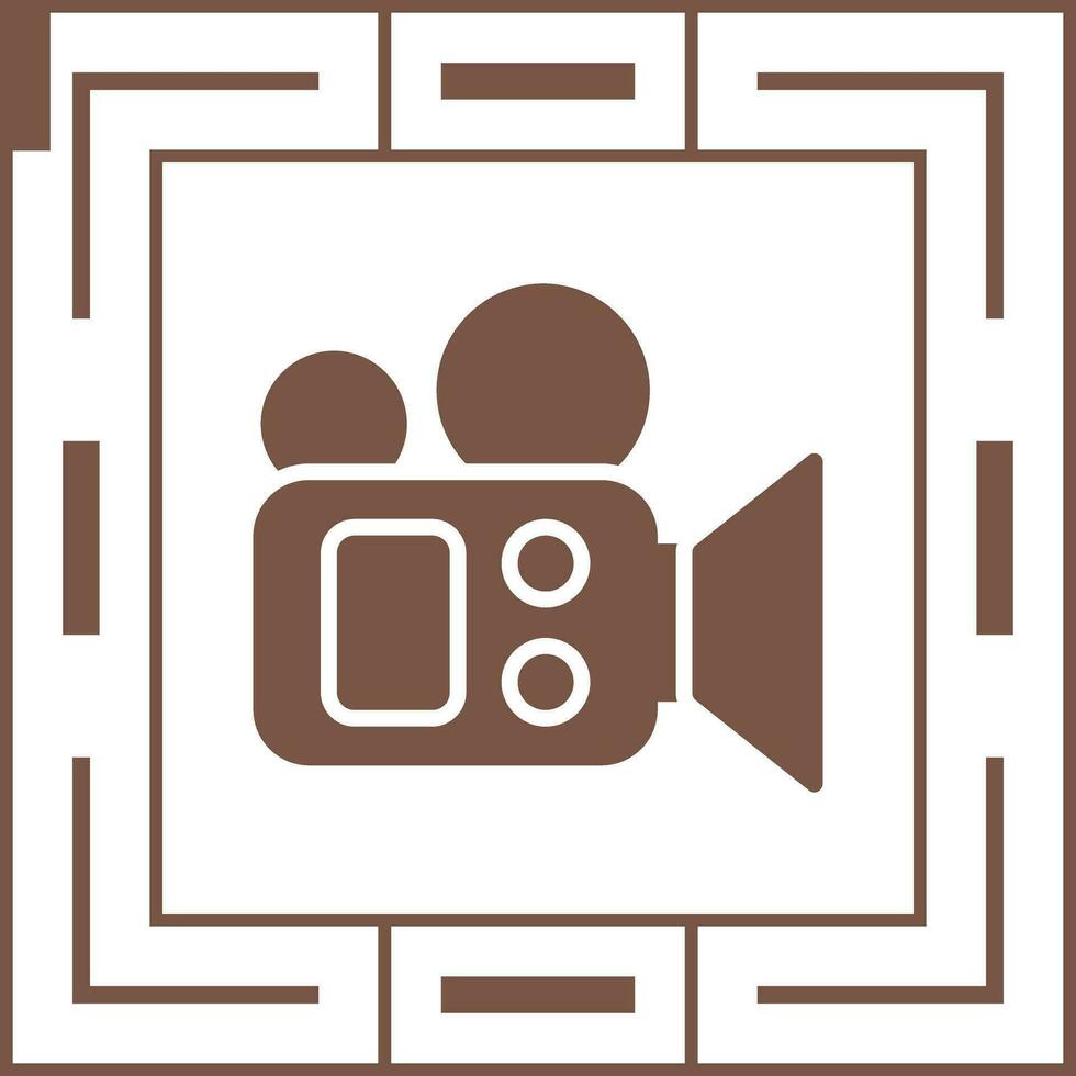 film camera vector icoon