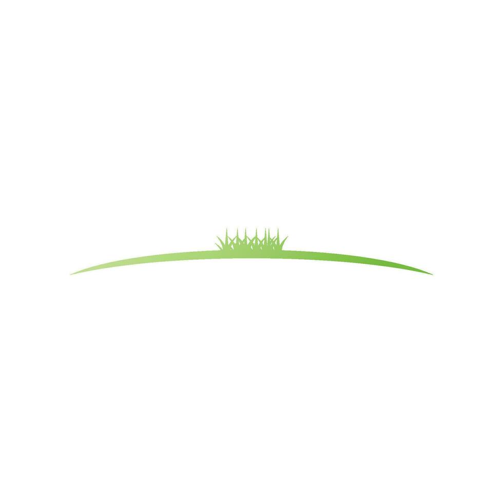 gras grasland groen natuurlijk vector logos vector bedrijf element en symbool ontwerp