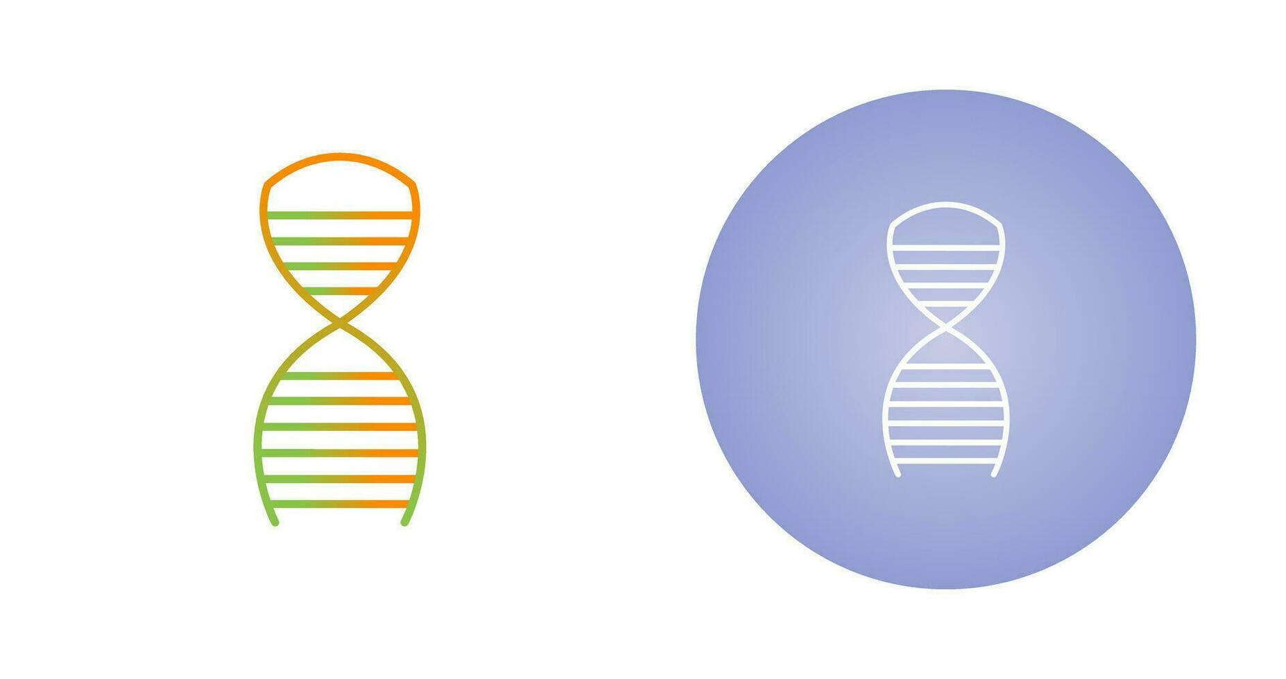 dna structuur vector icoon