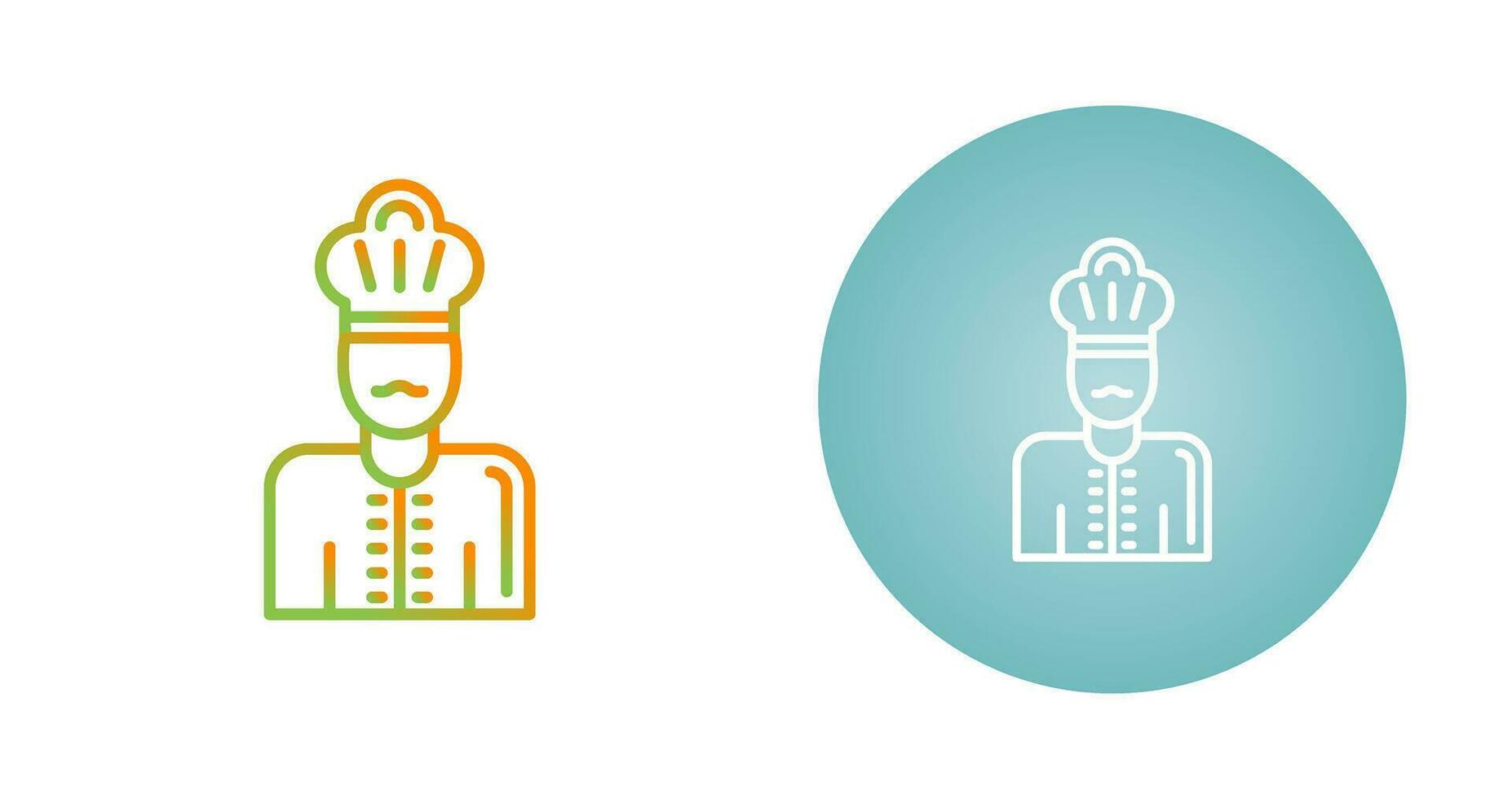 chef-kok vector pictogram