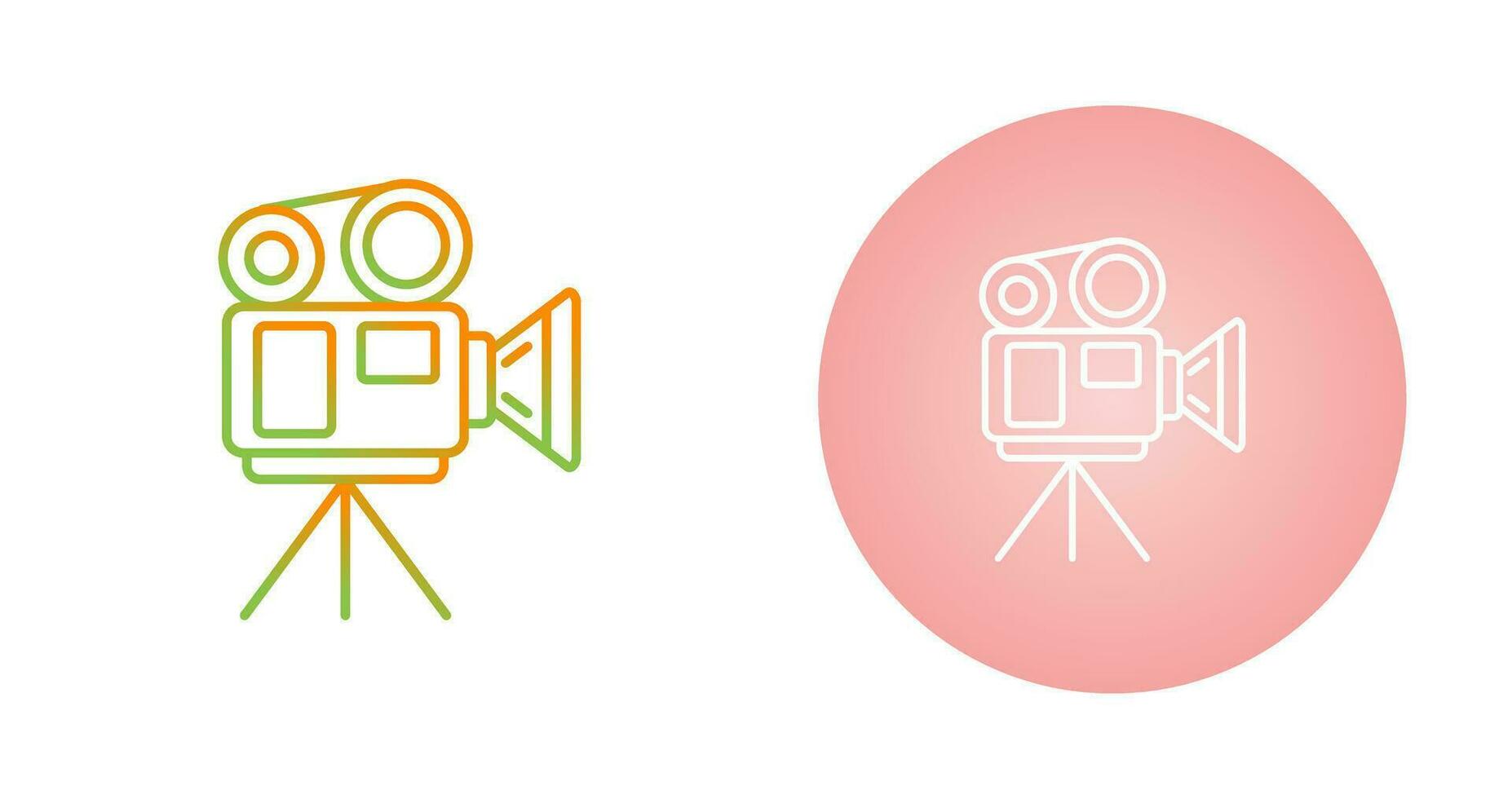 videocamera vector pictogram