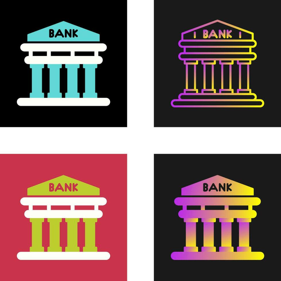 bank vector pictogram