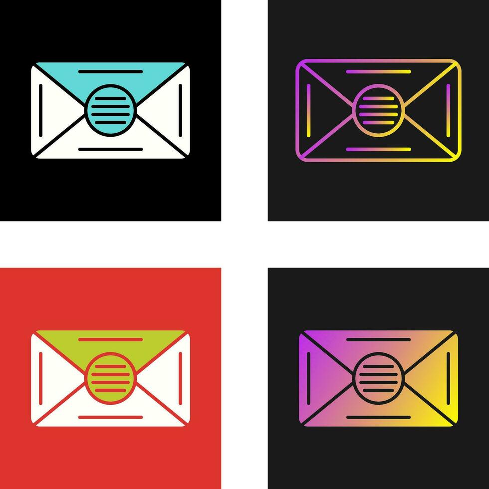 mail vector icoon