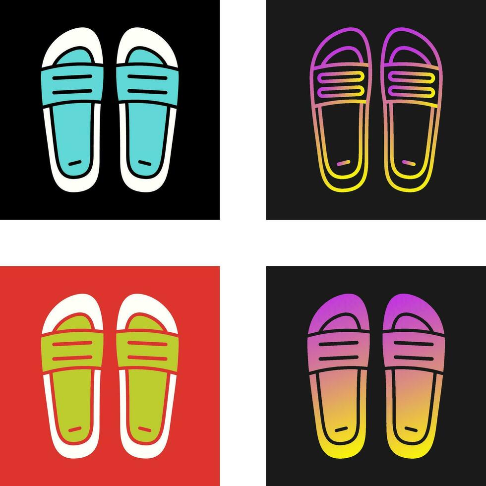 slippers vector icoon